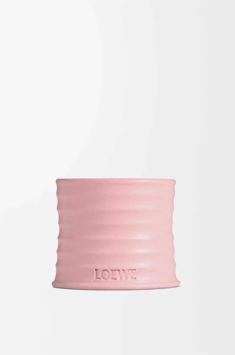 piccola candela ivy rosa chiaro