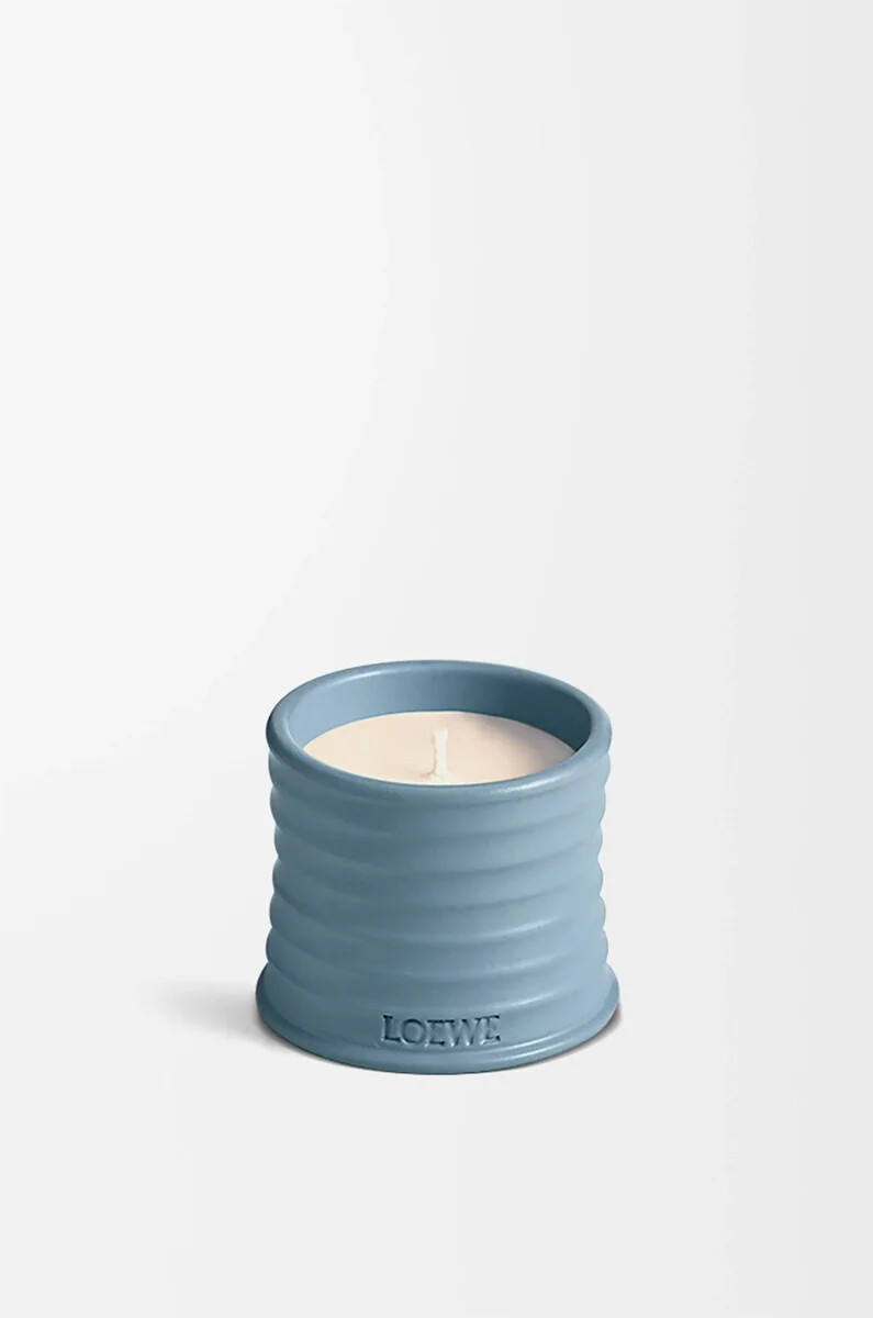candela piccola cypress balls baby blue