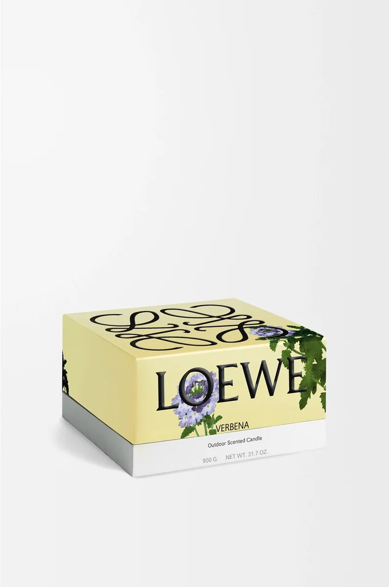 candela da esterno verbena baby blue