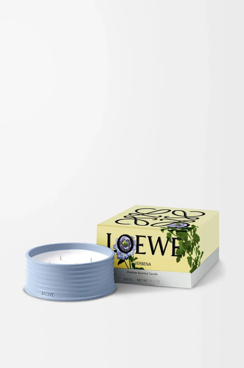 candela da esterno verbena baby blue
