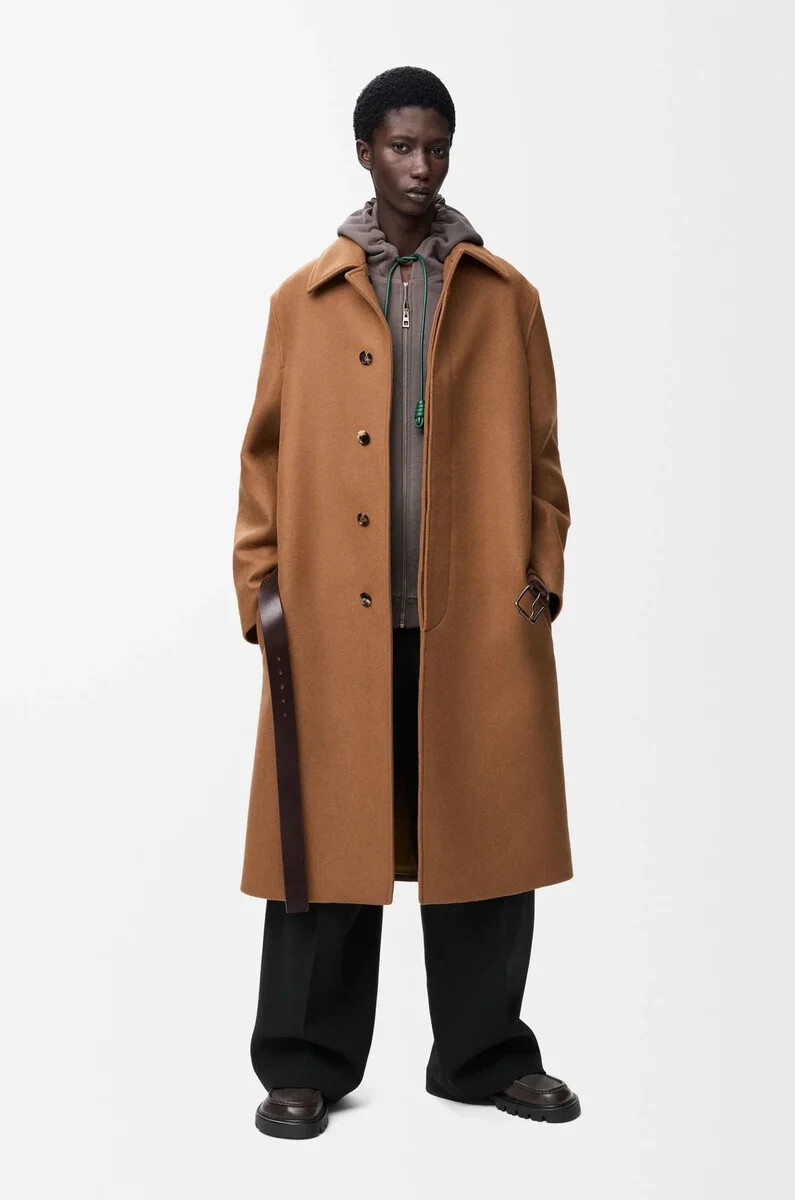 felpa con cappuccio e zip in cotone grigio scuro