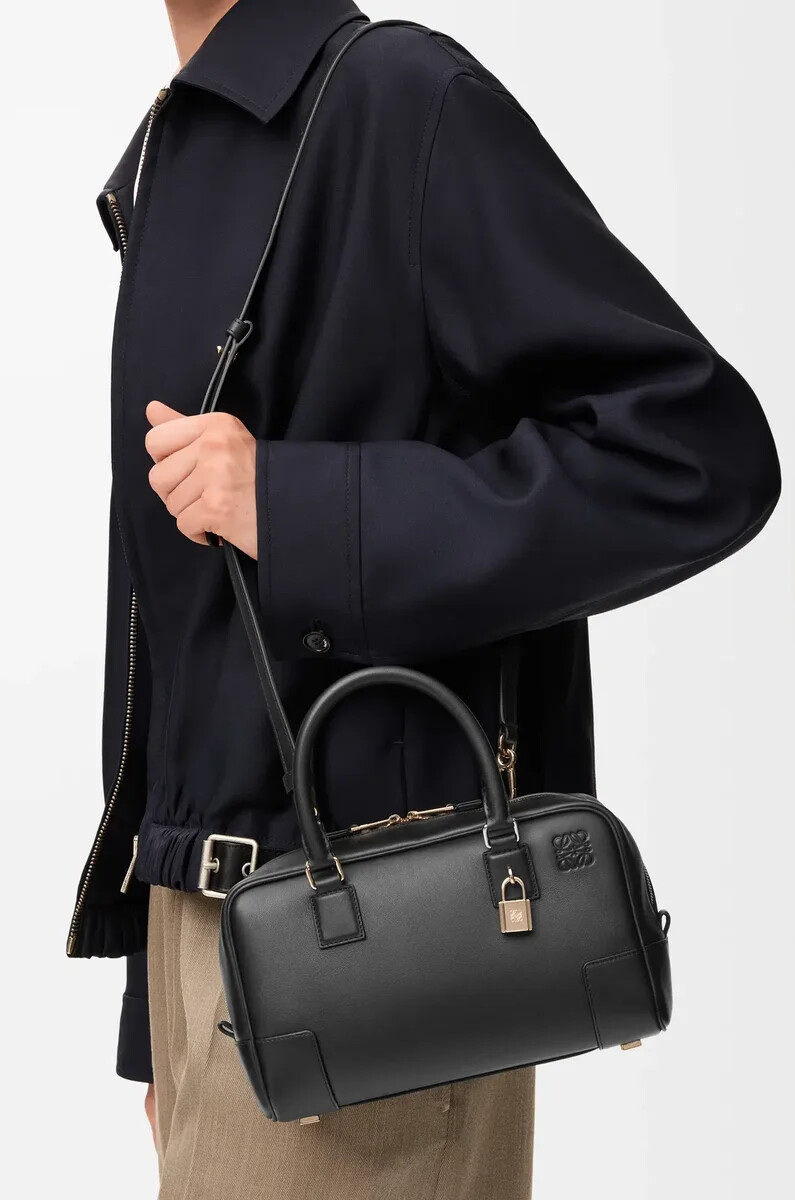borsa amazona 23 in vitello nappa nero
