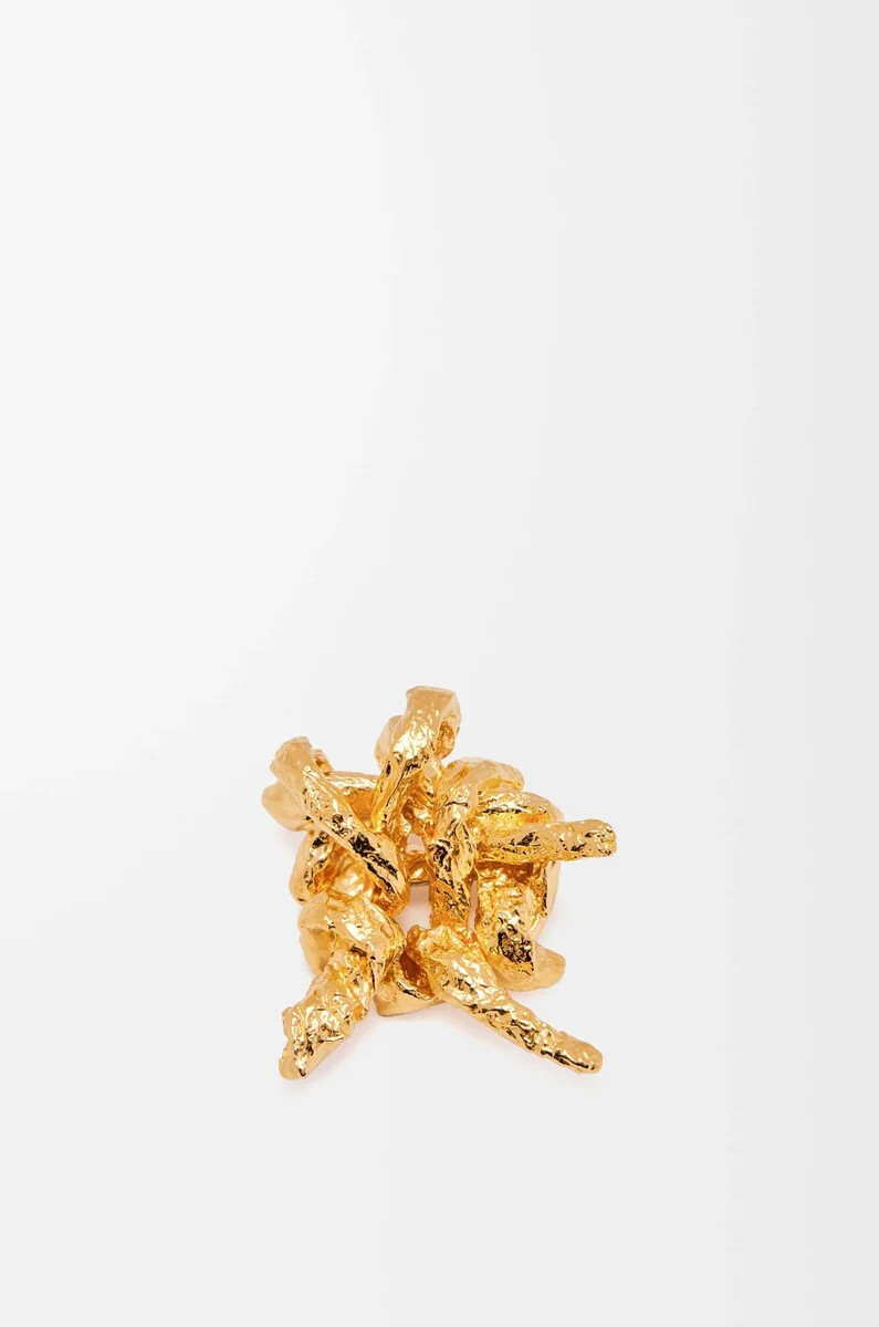 spilla tarantella in argento sterling oro