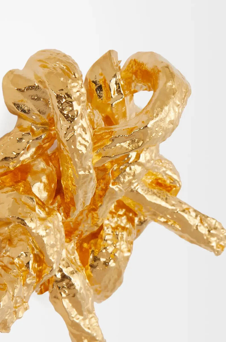 spilla tarantella in argento sterling oro