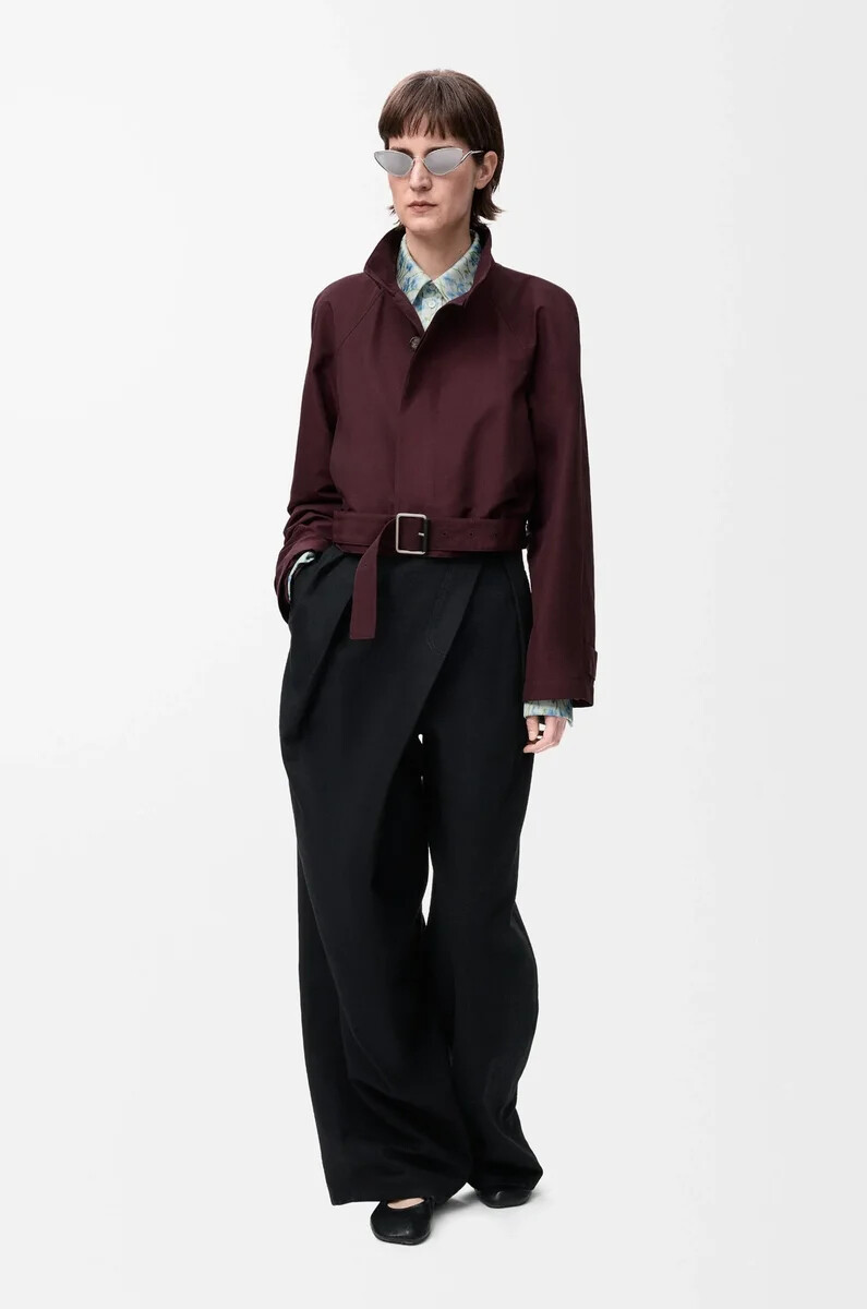 camicia in viscosa biancoblu