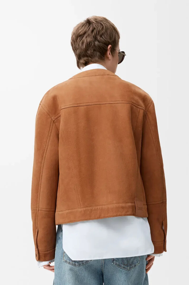 cardigan in montone toffee