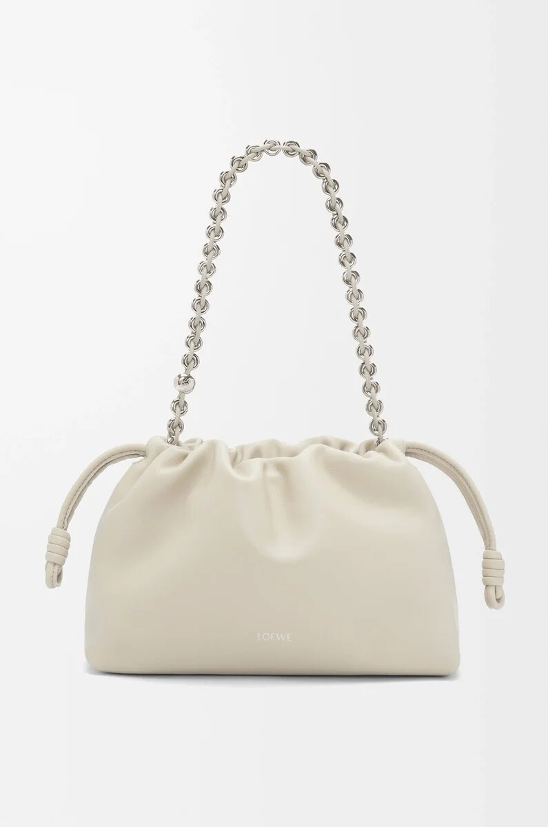 borsa flamenco media in morbida nappa di agnello sea salt