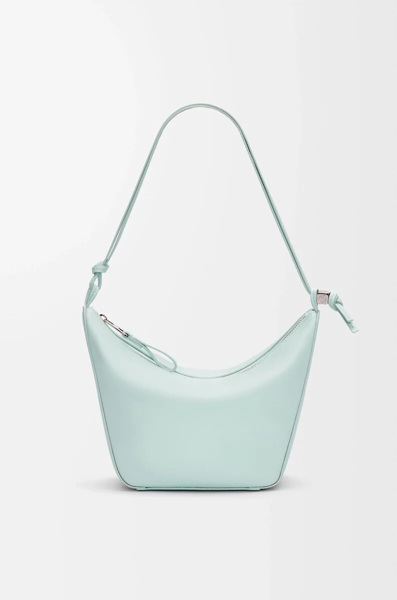 mini hammock hobo in pelle di vitello classica frozen