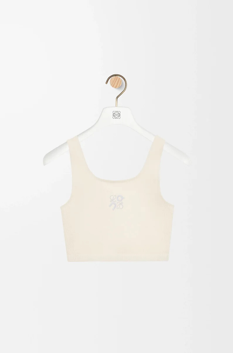 reggiseno senza cuciture in jersey tecnico avorio