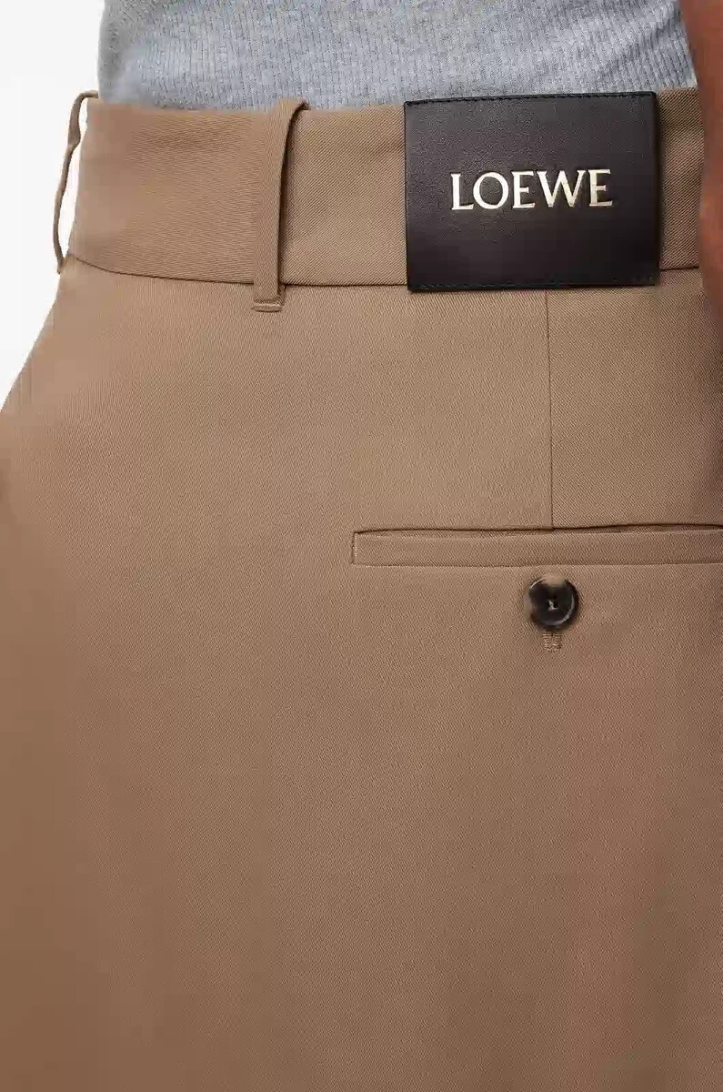 gonna avvolgente in cotone beige