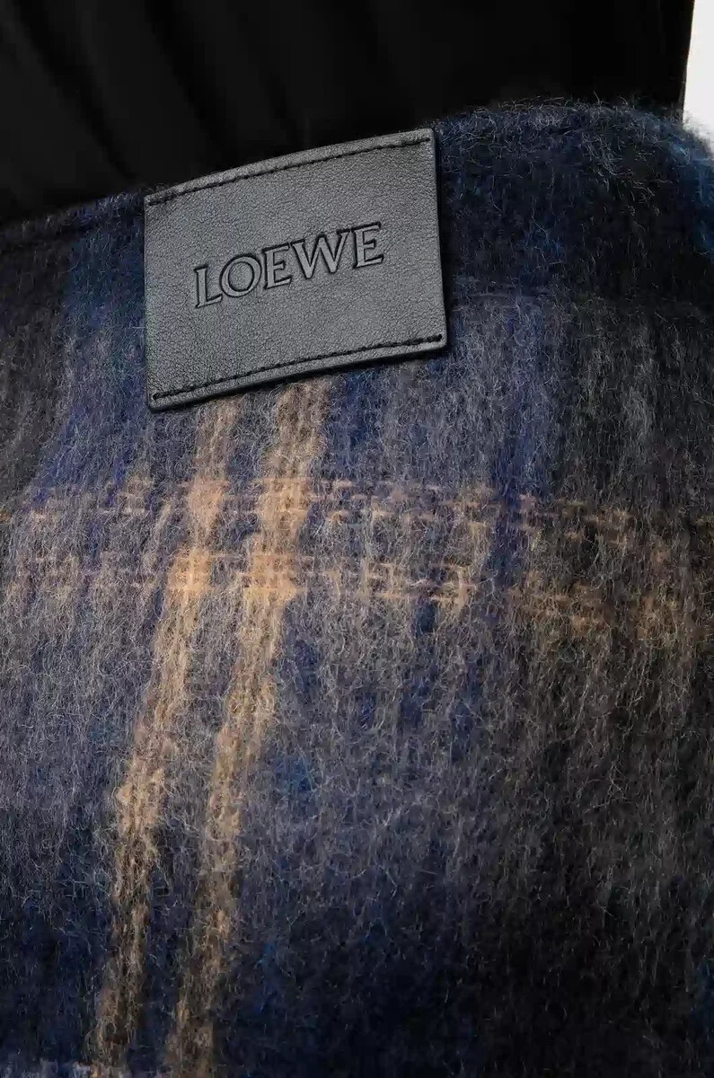 gonna in misto mohair e lana blumulticolore