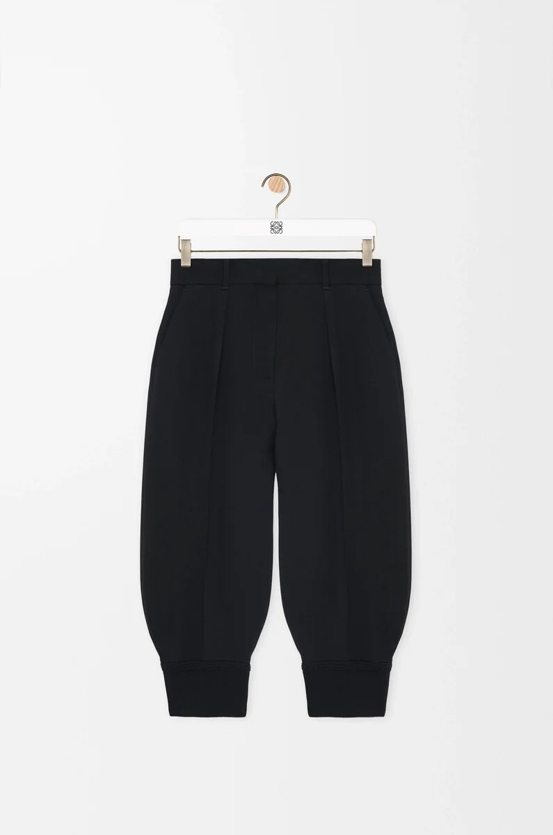 shorts in misto viscosa elasticizzata nero