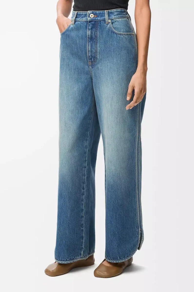 jeans in denim denim blue