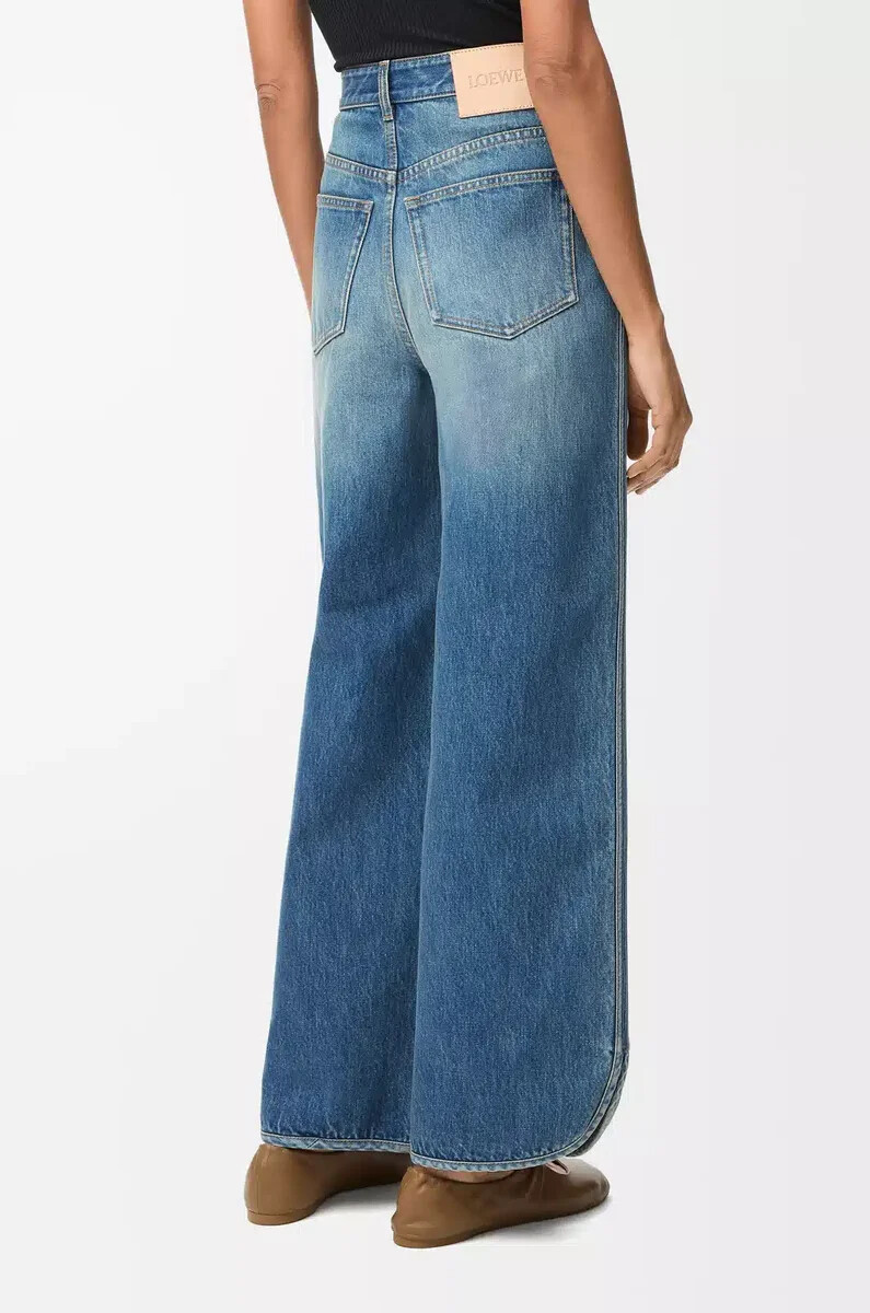 jeans in denim denim blue
