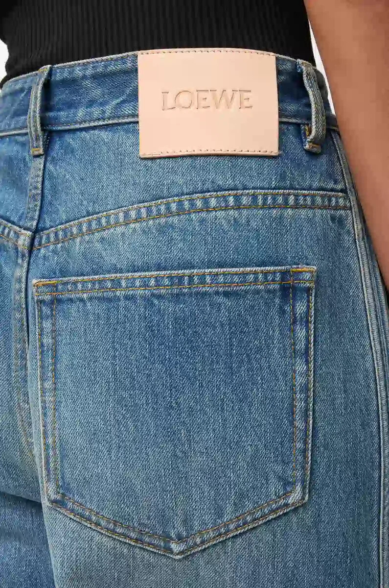 jeans in denim denim blue