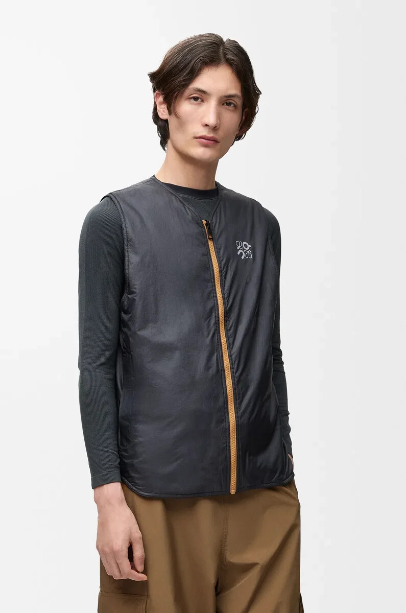 parka corto in cotone tecnico lilla