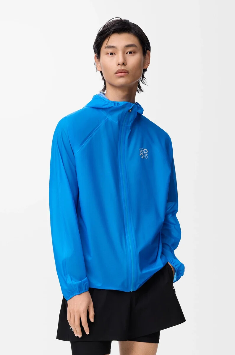 giacca ultra in guscio tecnico blu