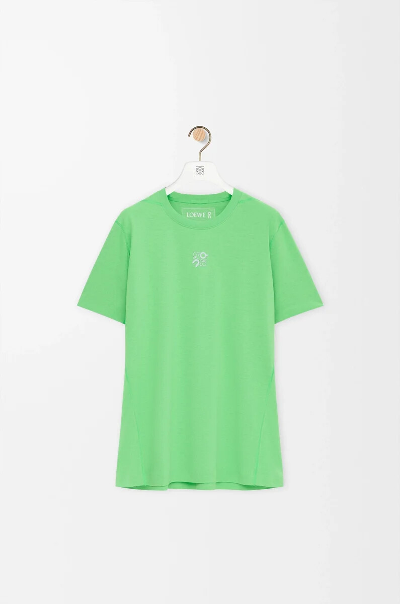 t-shirt active in jersey tecnico verde
