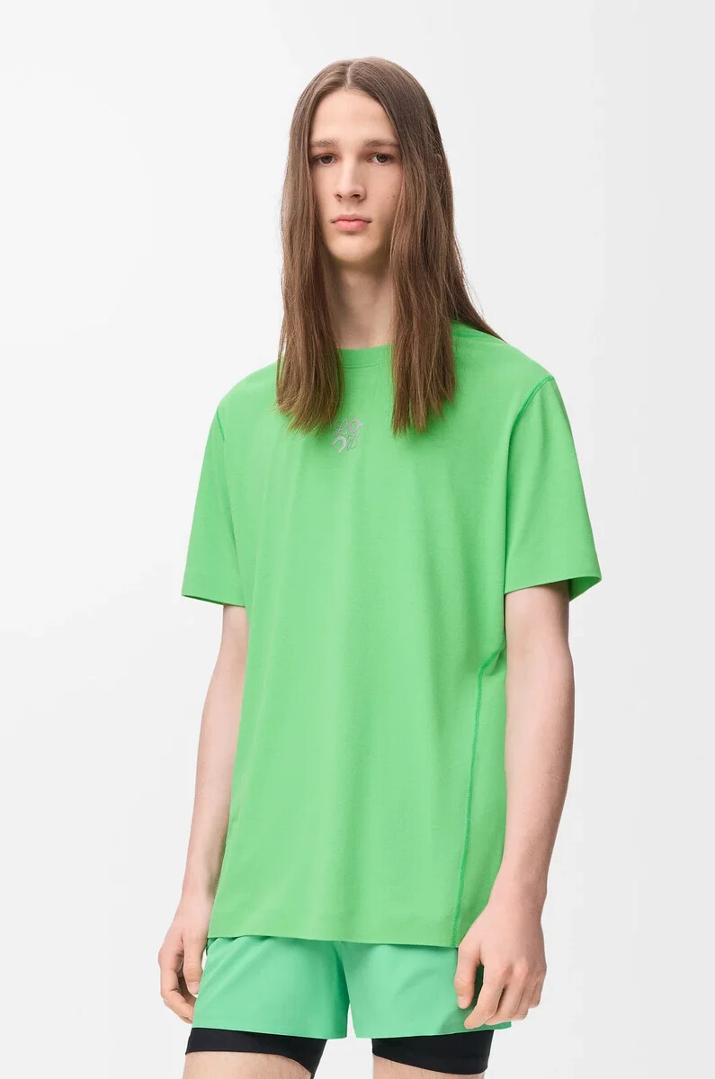 t-shirt active in jersey tecnico verde