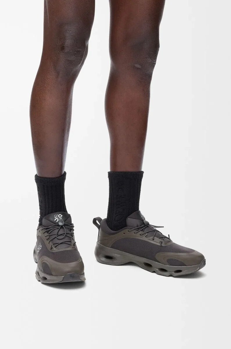 sneaker cloudsolo marrone scuronero