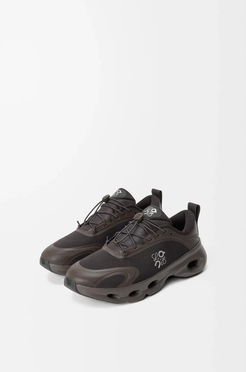 sneaker cloudsolo marrone scuronero