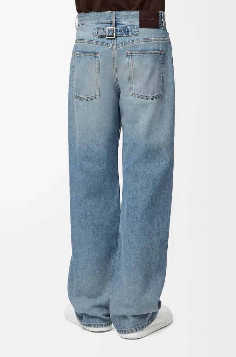 jeans in denim vintage blue