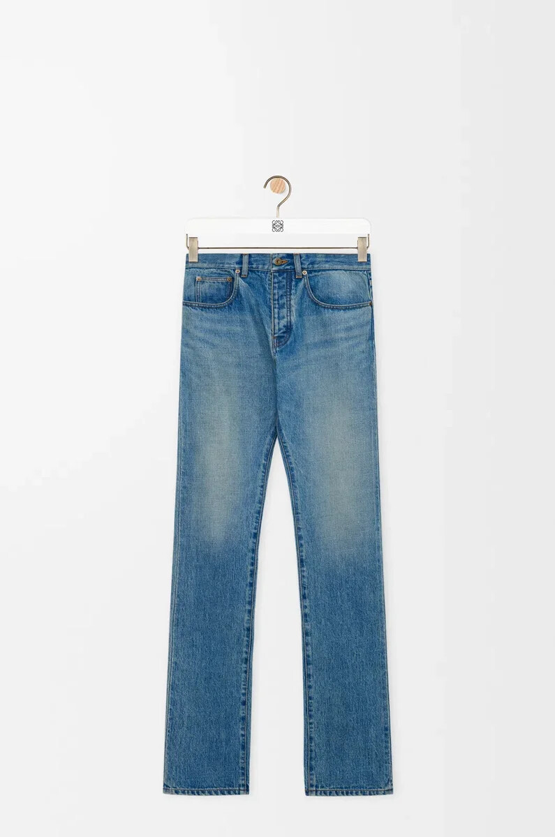 jeans slim in denim vintage blue