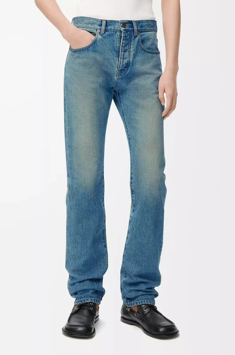 jeans slim in denim vintage blue