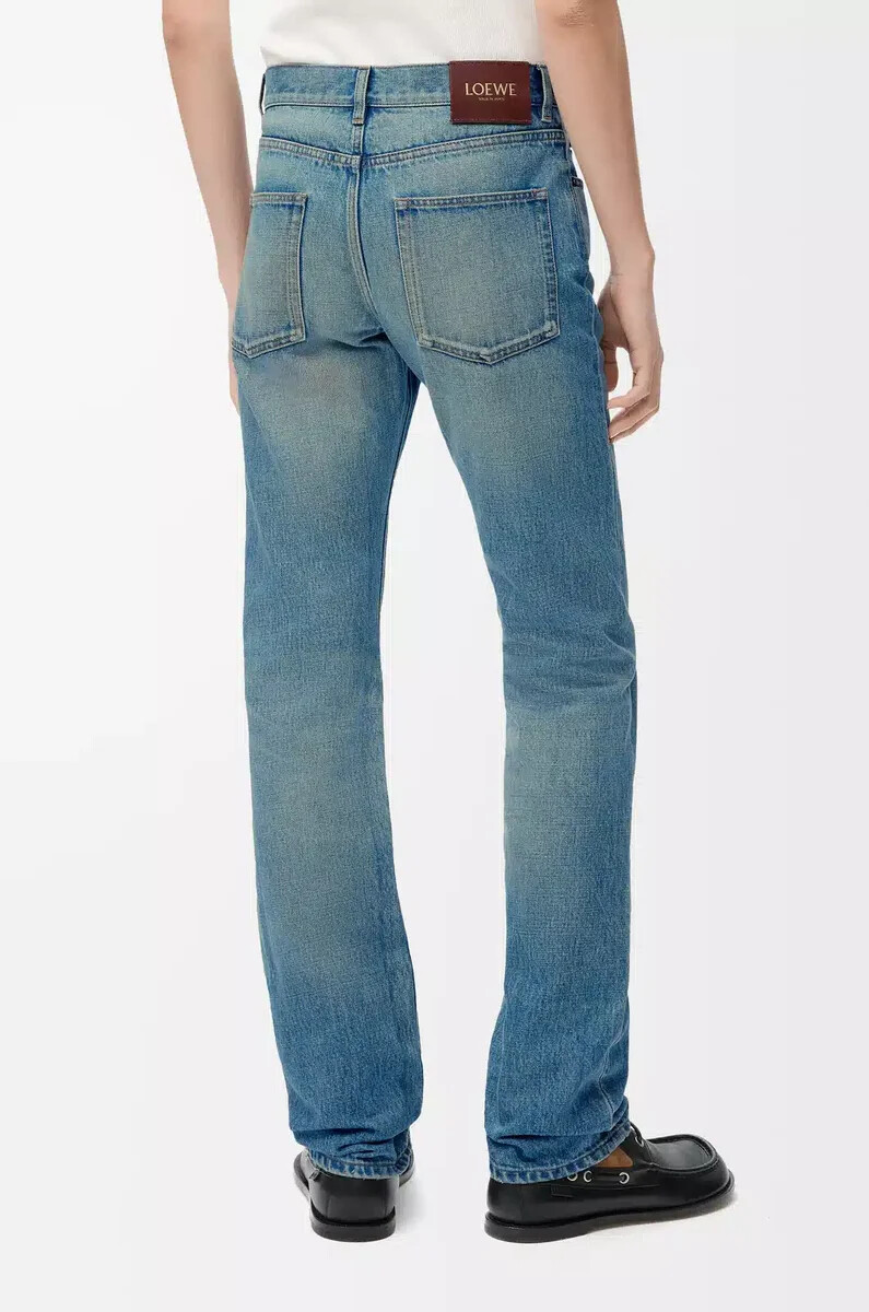 jeans slim in denim vintage blue
