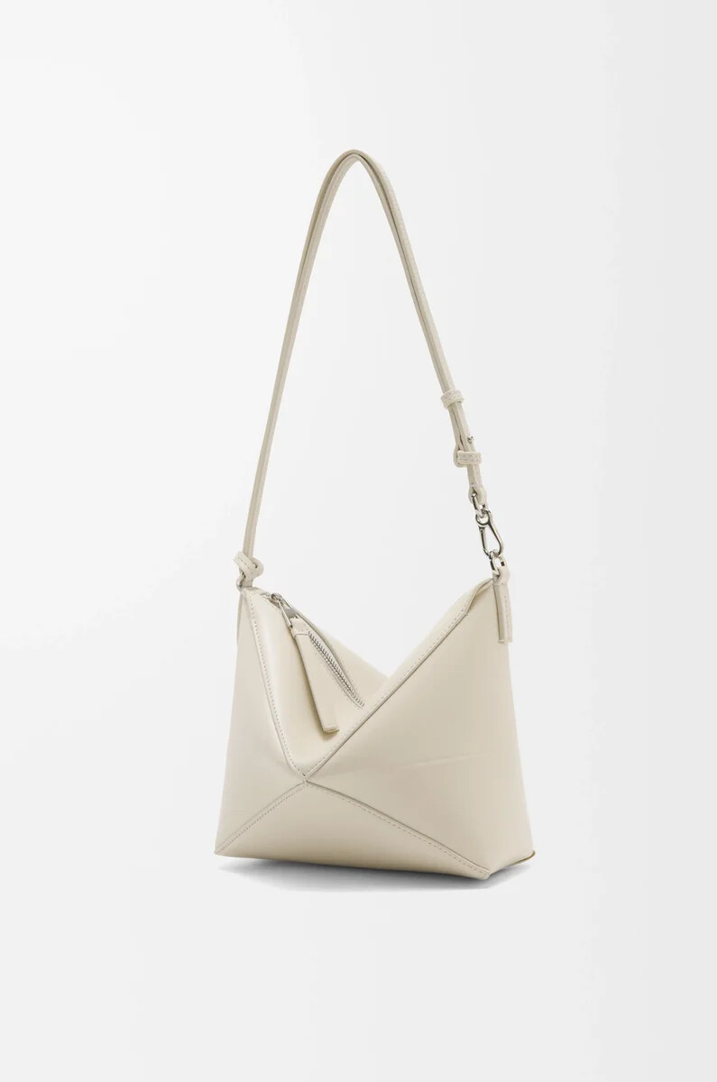marsupio puzzle fold in vitello nappa lucido sea salt