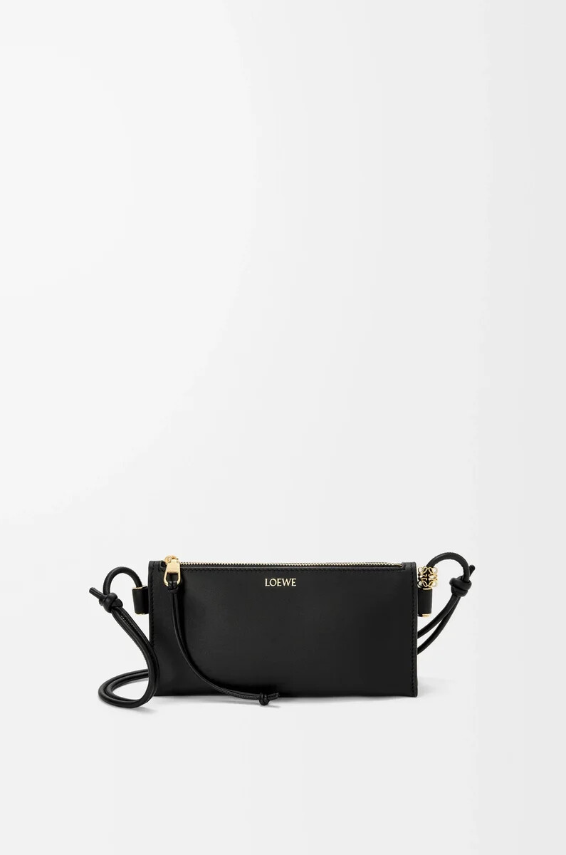 marsupio joya in vitello nappa nero