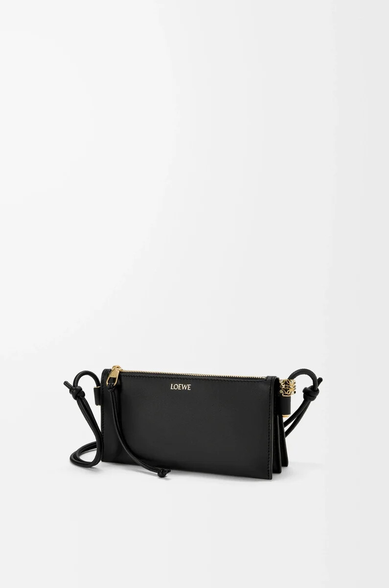 marsupio joya in vitello nappa nero