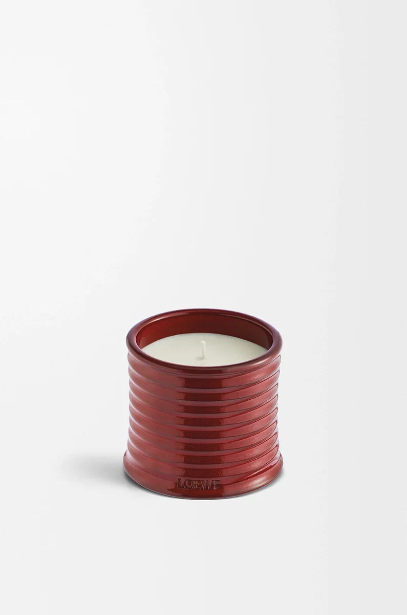candela profumata midi sweet almond red