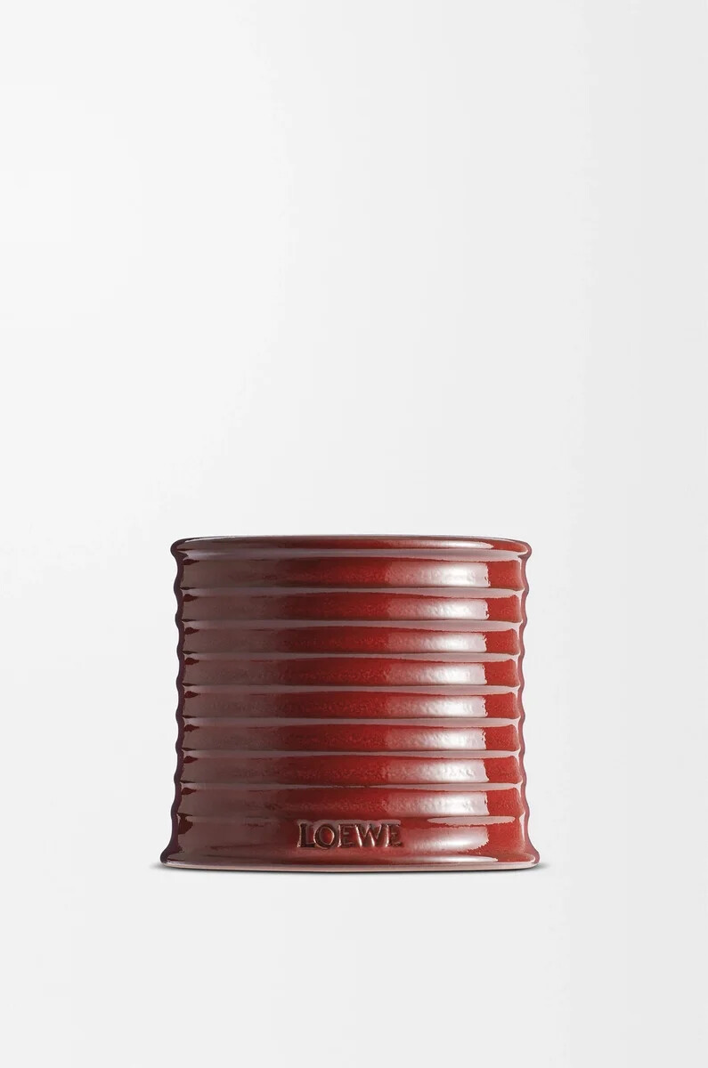 candela profumata midi sweet almond red
