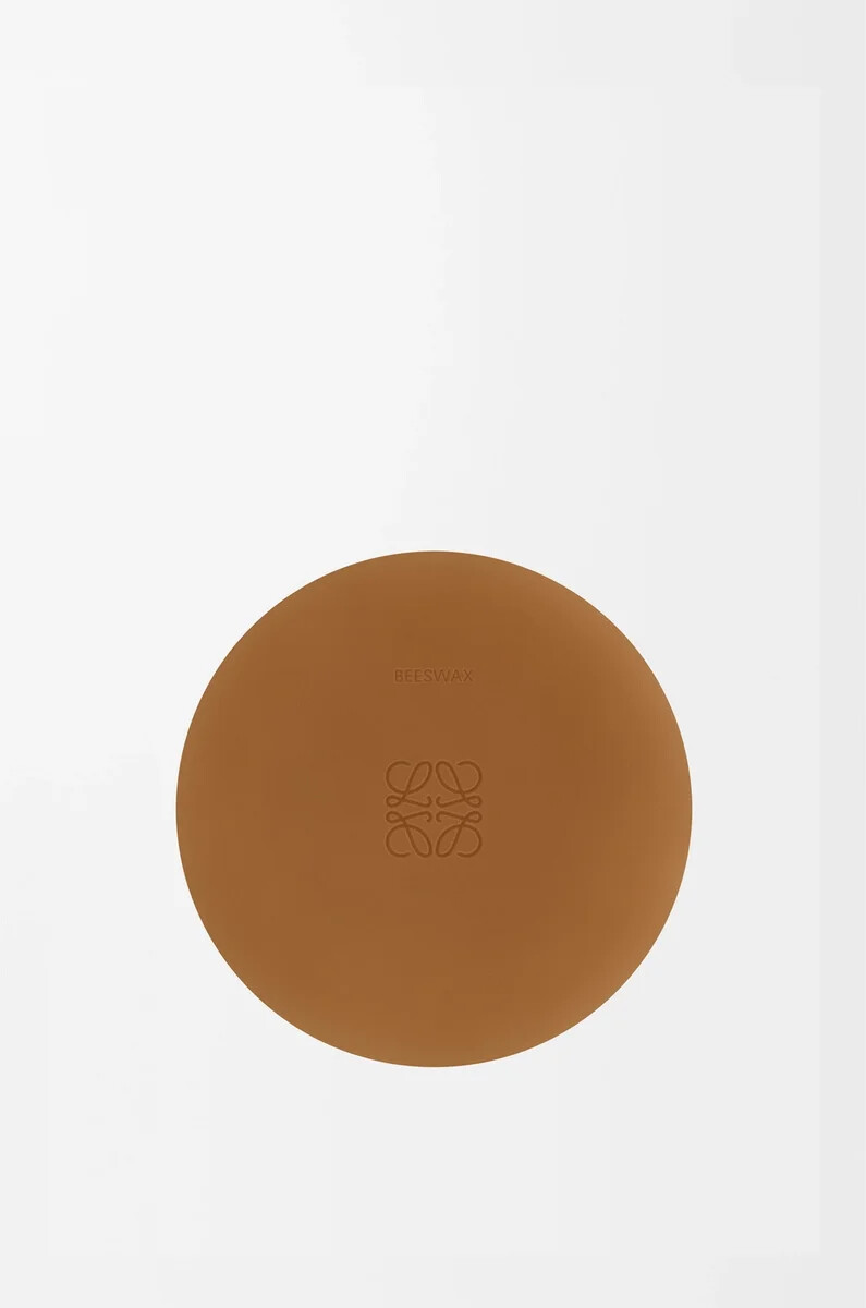 candela in cera dapi color bronzo medio ambra